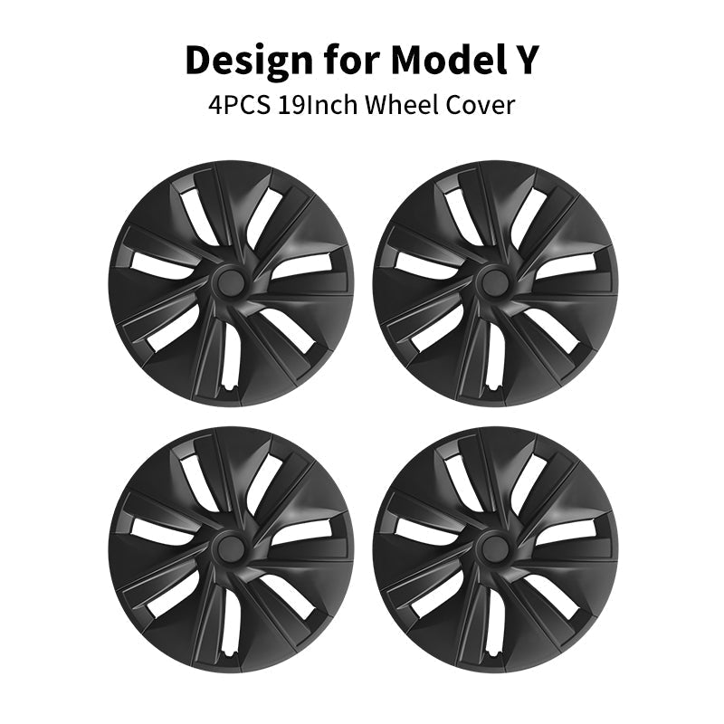 19'' Gemini Style Wheel Cover for Tesla Model Y 2020-2024 Year