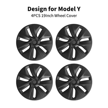 19'' Gemini Style Wheel Cover for Tesla Model Y 2020-2024 Year