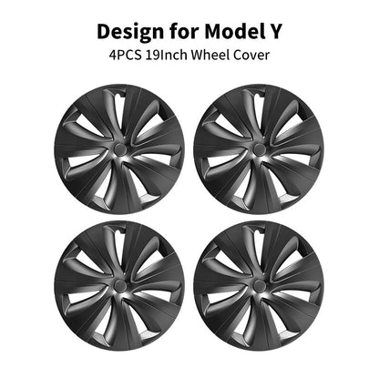 19'' Hurricane Style Wheel Cover for Tesla Model Y 2020-2024 Year
