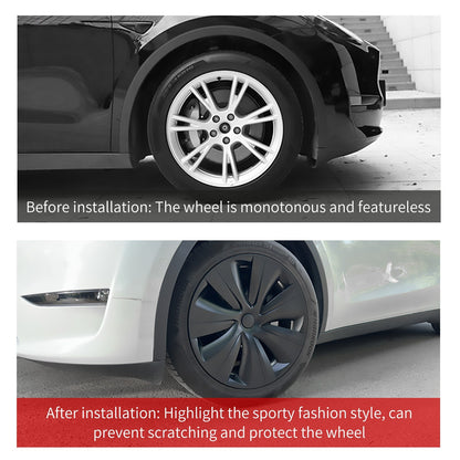 19'' Hurricane Style Wheel Cover for Tesla Model Y 2020-2024 Year