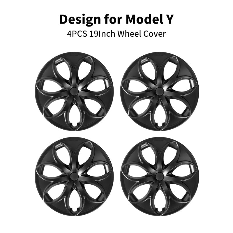 19'' Petal Style Wheel Cover for Tesla Model Y 2020-2024 Year