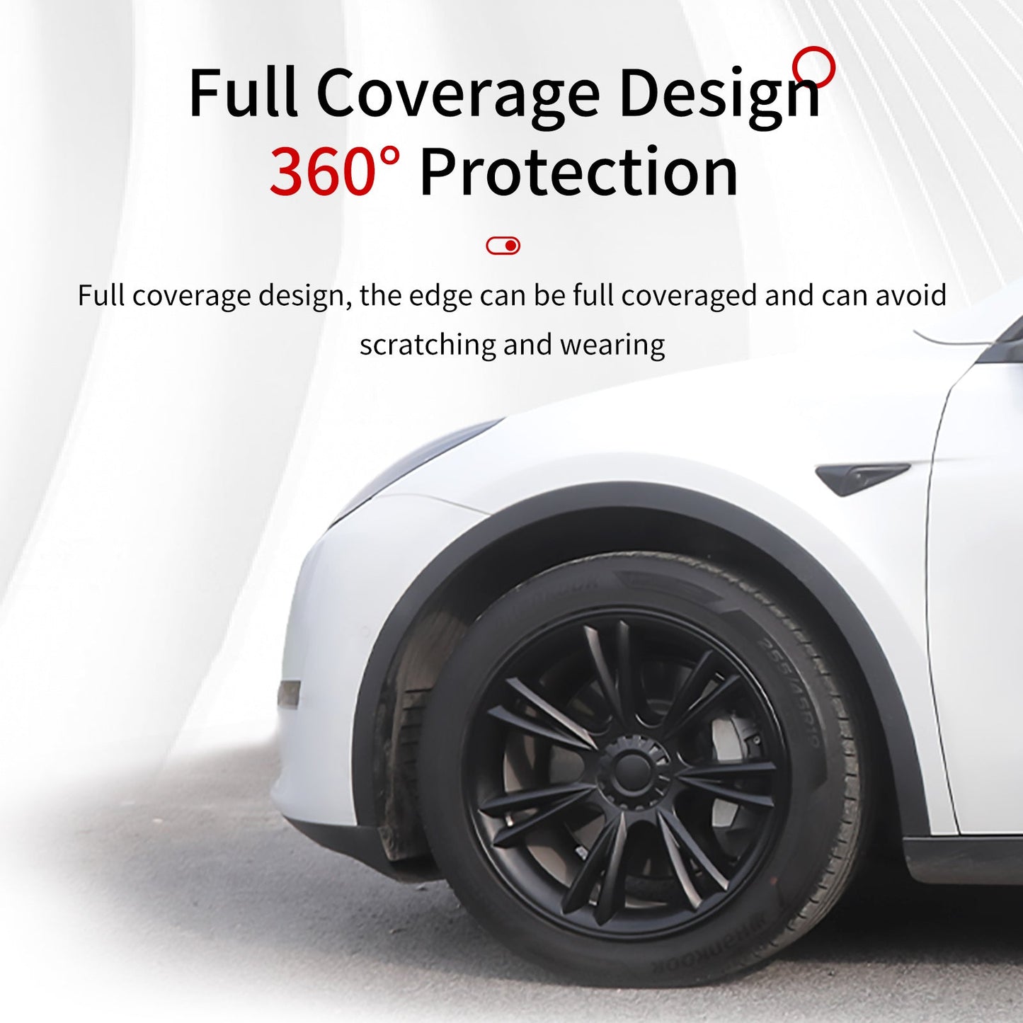 19'' Sport Style Wheel Cover for Tesla Model Y 2020-2024 Year
