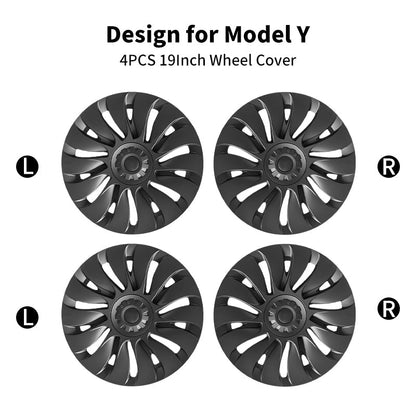 19'' Storm Style Wheel Cover for Tesla Model Y 2020-2024 Year