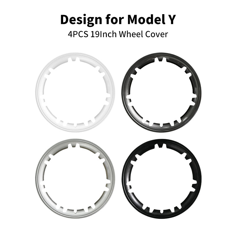 19" Wheel Hub Protection Ring for Tesla Model Y 2020-2024 Year