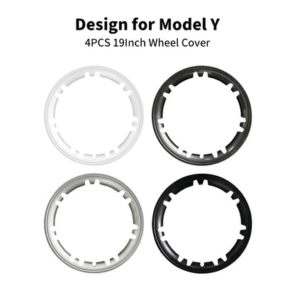 19" Wheel Hub Protection Ring for Tesla Model Y 2020-2024 Year