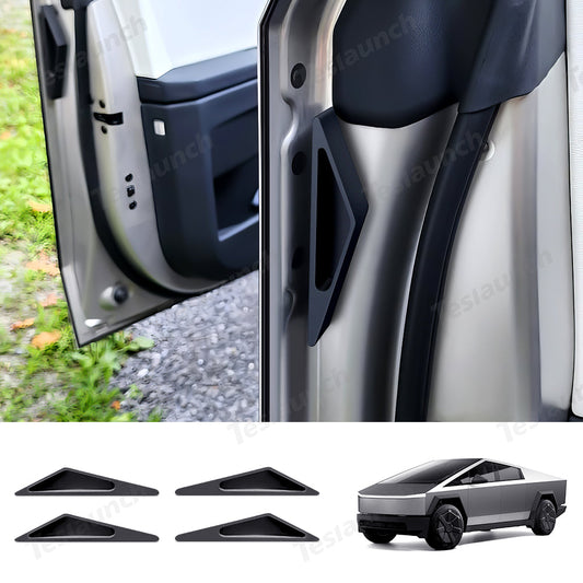 Fingerprint Resistant Door Handles for 2024 Tesla Cybertruck (4pcs) Standard Version (Matte Black)