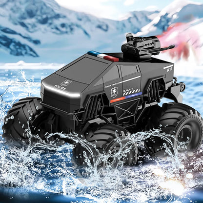 1:20 Scale Cybertruck-Inspired Amphibious RC Toy Car — 4WD Off-Road All-Terrain Truck