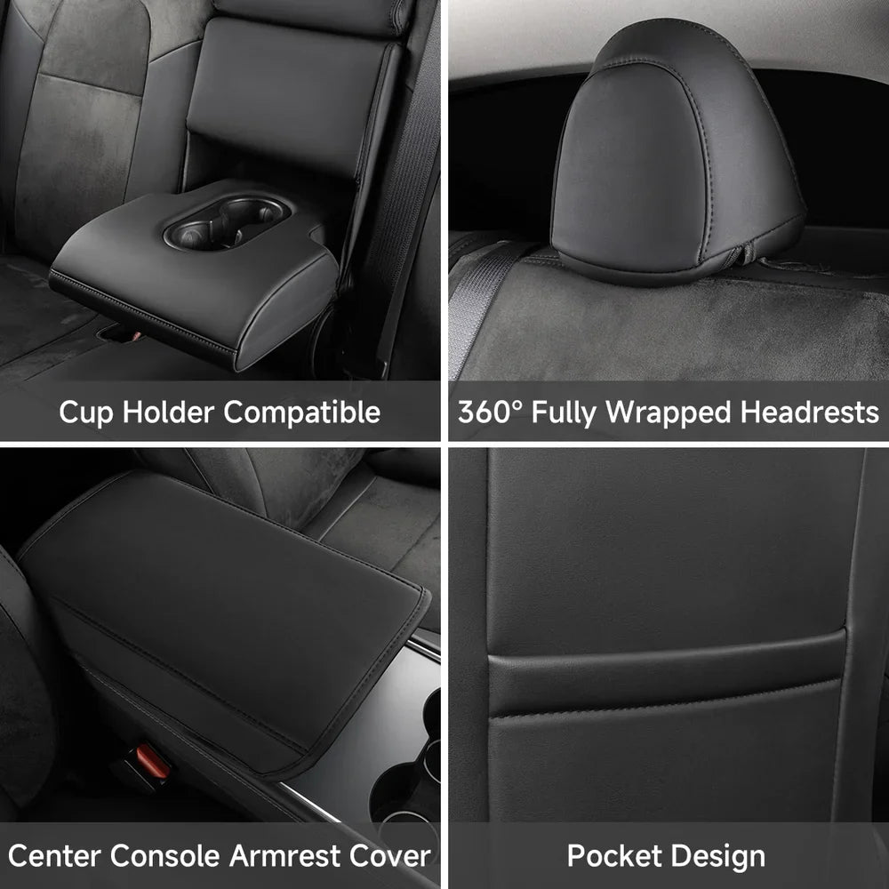All-Inclusive 2020-2024 5 Seat Tesla Model Y Seat Cover