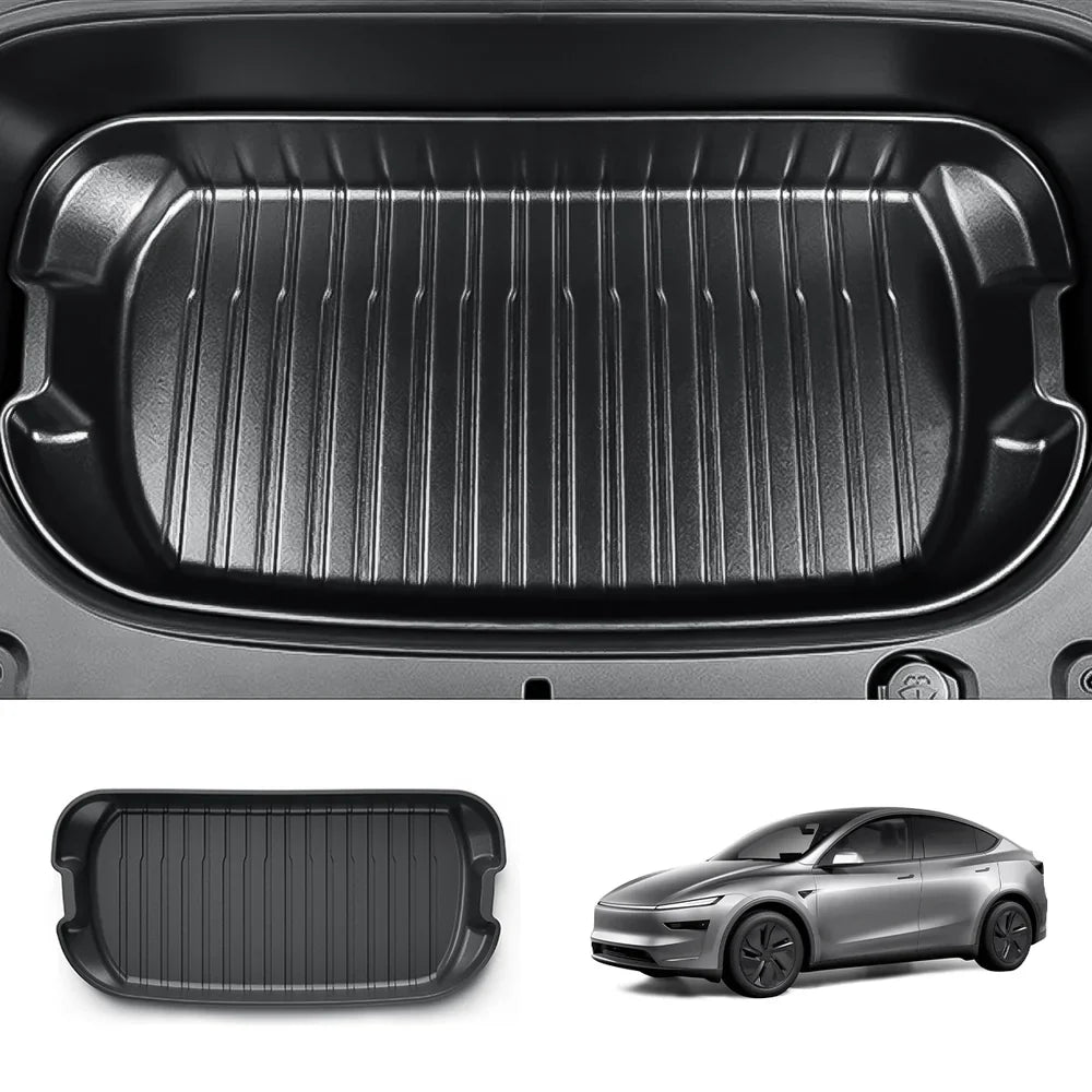 Front & Rear Trunk Shelf Storage Boxes for Tesla Model Y Juniper 2025+ Front Trunk Storage