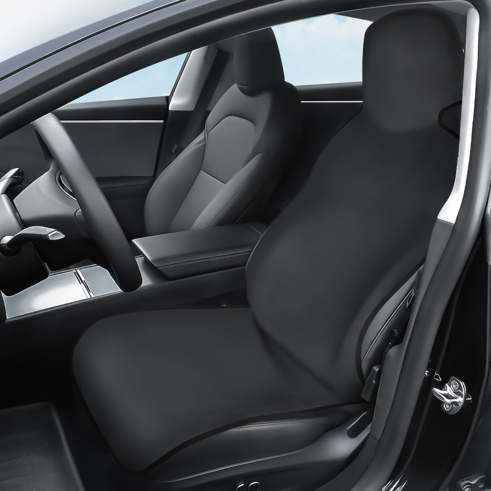 Non-Slip Neoprene Waterproof Seat Cover - Fits All Cars Black Edge 1 Pc