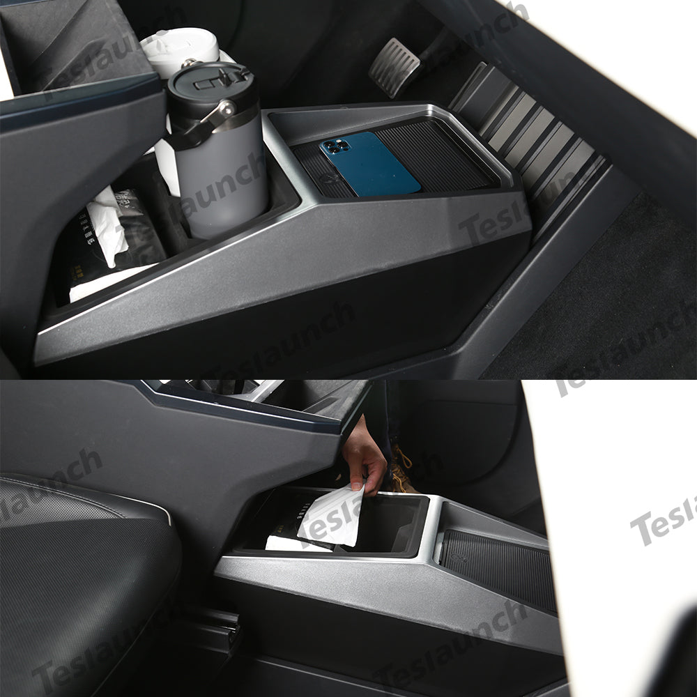 Center Console Floor Organizer for Cybertruck