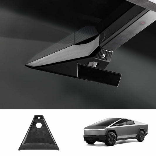 Carbon Fiber Cabin Camera Trim Cover for Tesla Cybertruck Glossy Carbon Fiber