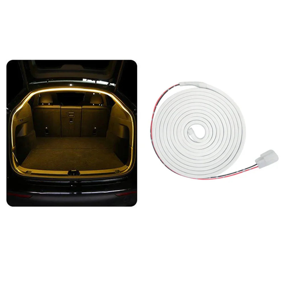 Model 3/Y (2021-2024) Trunk LED Ambient Lighting Strip for Tesla 2021-2023 Model 3 Yellow