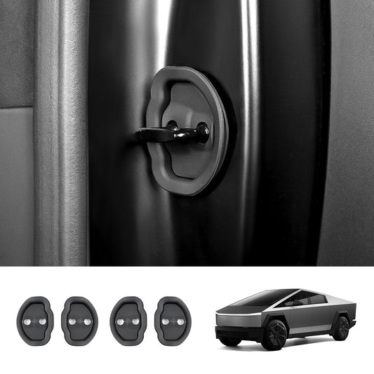 Noise Reduction Door Latch Lock Cover for Cybertruck (4 Pcs)