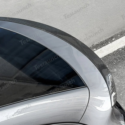 [Real Carbon Fiber] Rear Spoiler for Tesla Model 3/Y/S/X