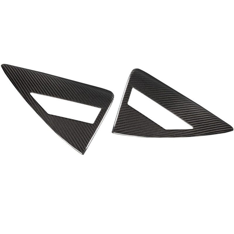 [Real Carbon Fiber] Charging Port Cover for Tesla 2024+ Model 3 Highland Glossy Black