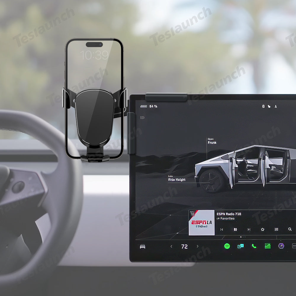 Magnetic Phone Holder for Tesla Cybertruck Three-Arm Stand