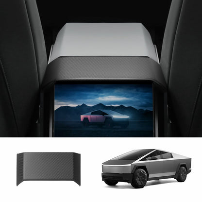 [Real Carbon Fiber] Backseat Air Vent Top Cover for Cybertruck Matte Carbon Fiber Air Vent Top Cover (1 Pc)