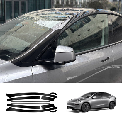TPU Roof Pillar Delete Wrap for Tesla Model Y Juniper 2025+ TPU Wrap Only Heat Gun Not Included