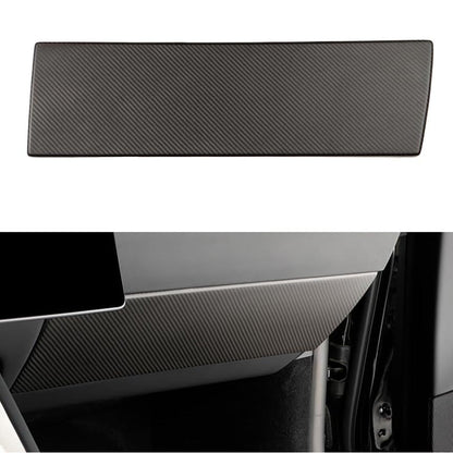 [Real Carbon Fiber] Glove Box Panel Cover for Tesla Model 3 Highland 2024+ Matte Carbon Fiber