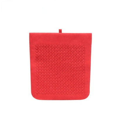 Model 3/Y/S/X Car Trash Can In-Car Garbage Bag Rear Storage Bag Red