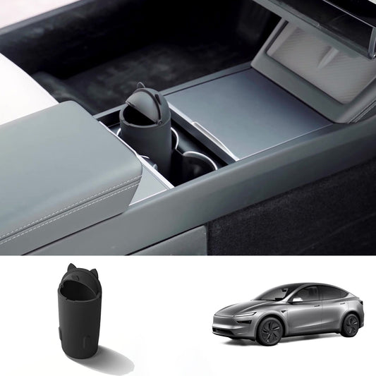 Central Control Silicone Trash Can For Tesla Model Y Juniper 2025+