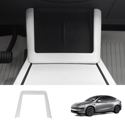 Center Console Wireless Charging Trim (ABS) for Tesla Model Y Juniper 2025+ Matte White