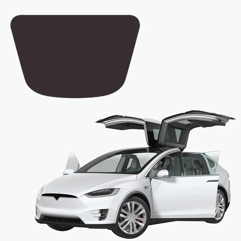 Whole Car Window & Sunroof Covercraft Dense Mesh Sunshade Kit (8 pcs) for Tesla Model X(2015-2020) Car Accesories Rear Windshield (1 pcs)