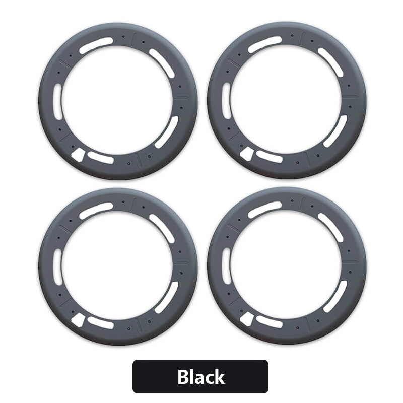 Fully Wrapped Wheel Cover Hubcap for Tesla Model Y 20'' Induction Wheels (4 PCS)