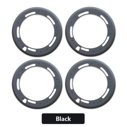 Fully Wrapped Wheel Cover Hubcap for Tesla Model Y 20'' Induction Wheels (4 PCS)