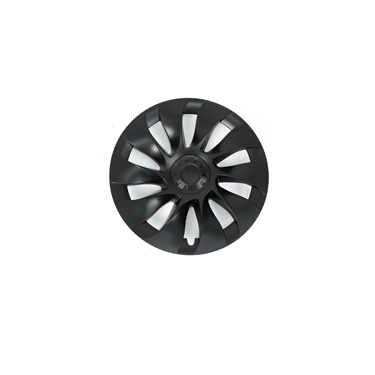 Model Y Uberturbine Style Wheel Hub Caps - Performance Wheel HubCaps (1 Pc) Model Y 20" (1 Pc) Matte Black