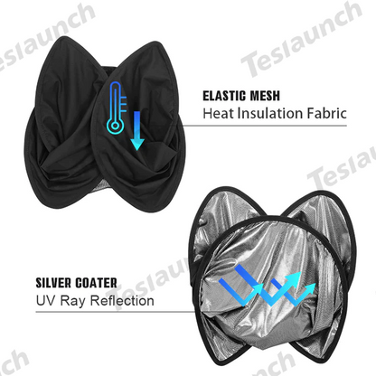 Upgrade Built-in Reflective Sunroof Sunshade for Model Y / Model 3