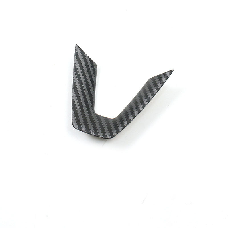 2024 Model 3 Highland Steering Wheel U-Shaped Cover Matte Carbon Fiber