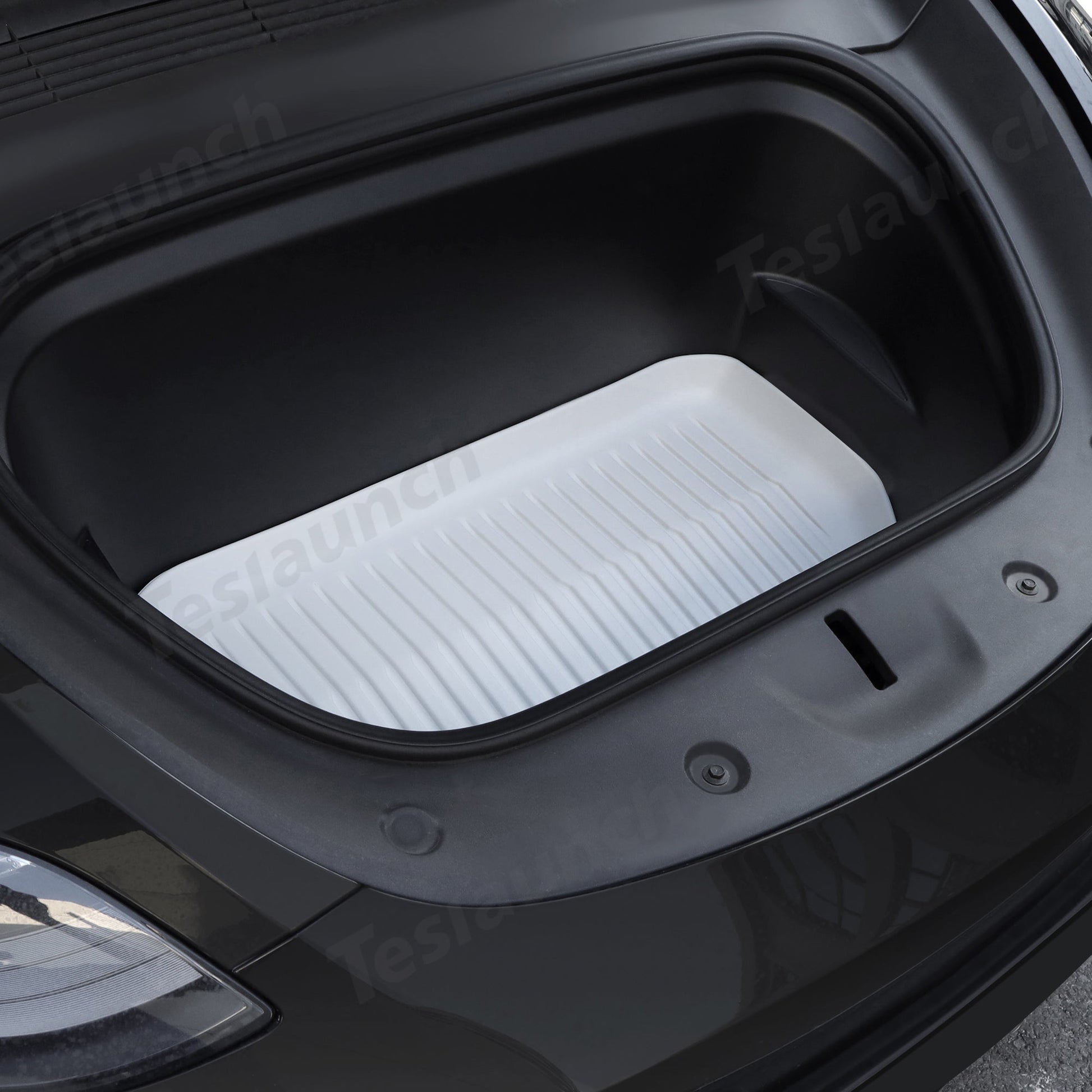 White TPE All Weather Floor Mat for Tesla Model 3/Y