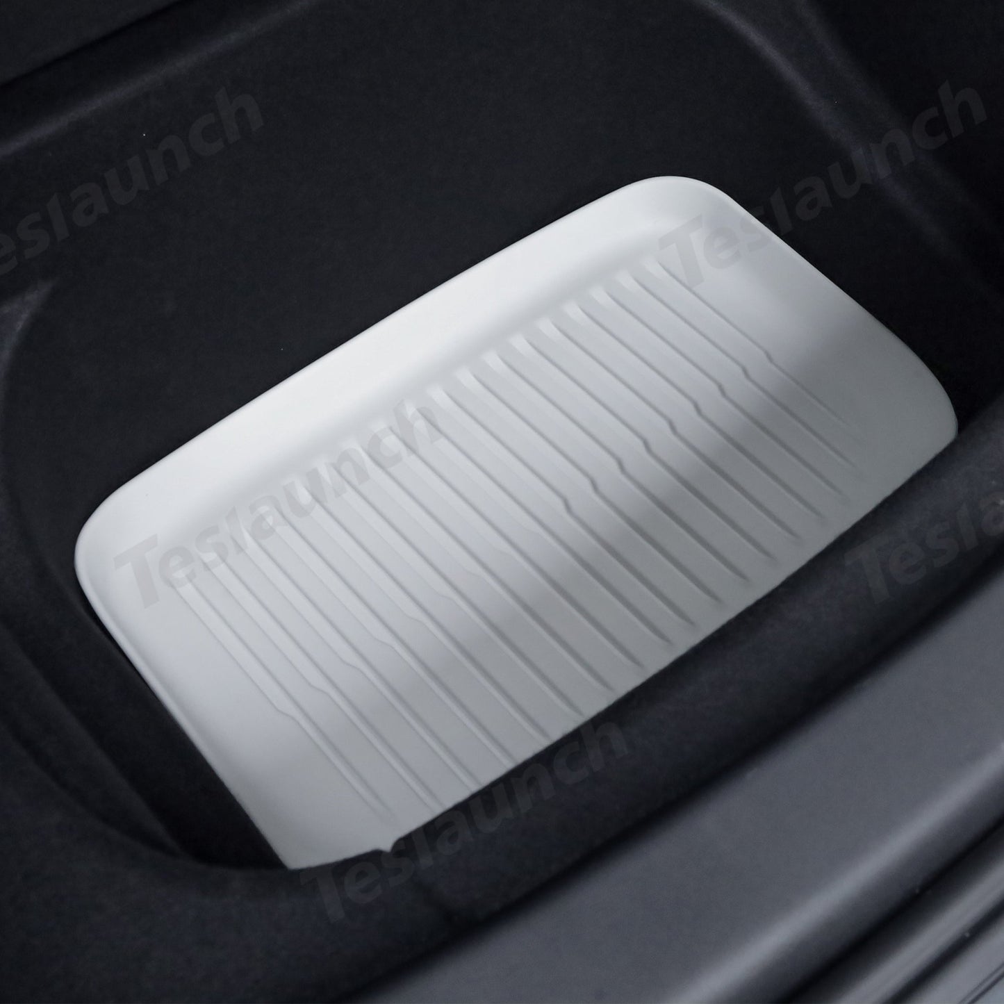 White TPE All Weather Floor Mat for Tesla Model 3/Y