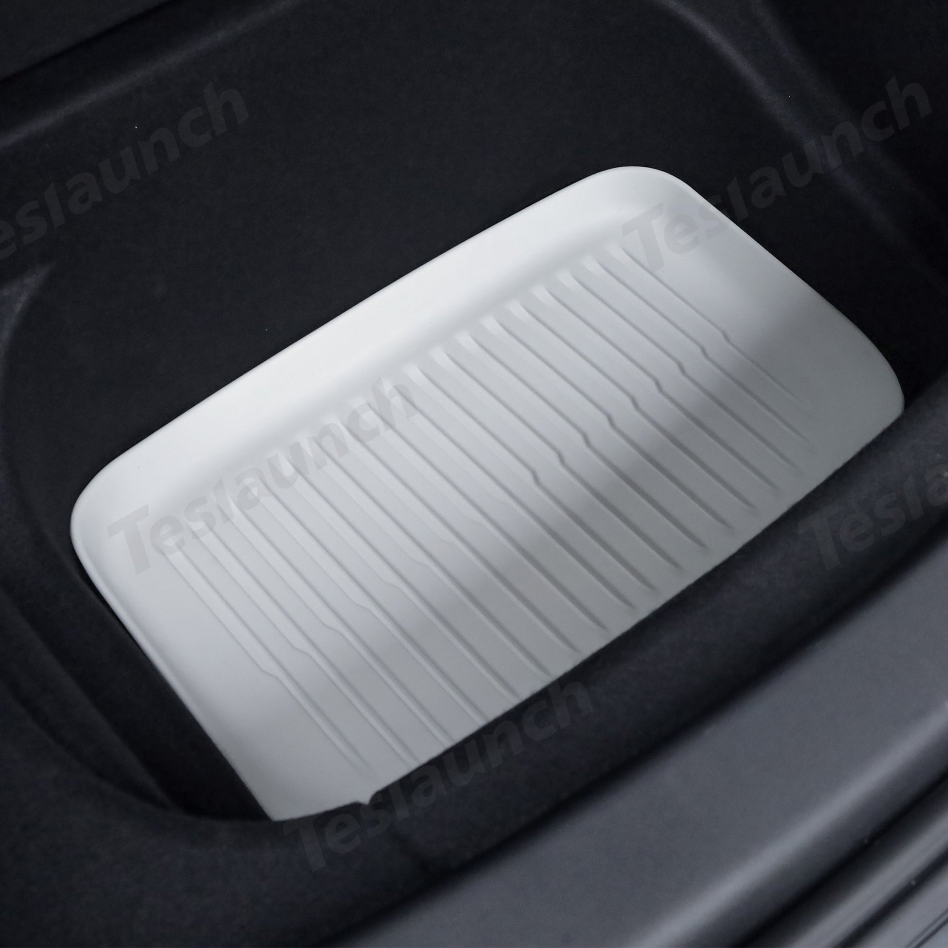 White TPE All Weather Floor Mat for Tesla Model 3/Y