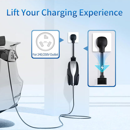 240V 32 AMP NEMA 10-30 Adapter Gen 2 fast Charging for Tesla Model S/3/X/Y