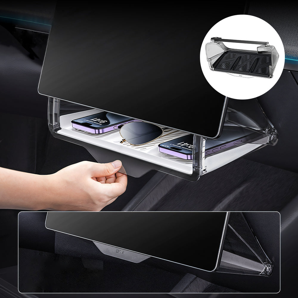 2024 Model 3 Highland Center Console Organizer Tray Designed For Armrest Storage Box Cup pad Wireless charging pad Set