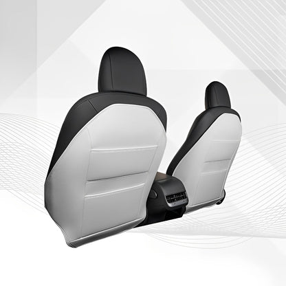 Model 3/Y Seat Kick Protection Cover - Seat Rear Side Cover (1 Pair) Full-Cover (1 Pair) White