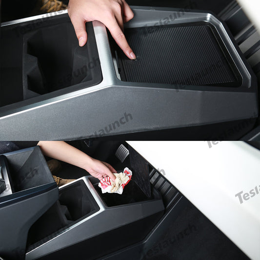 Center Console Floor Organizer for Cybertruck