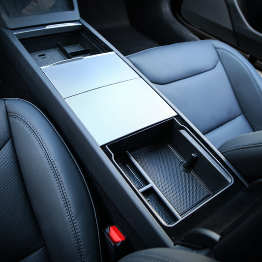Center Console Organizer and Armrest Box for Tesla 2024 Model 3 Highland central control + armrest box storage box