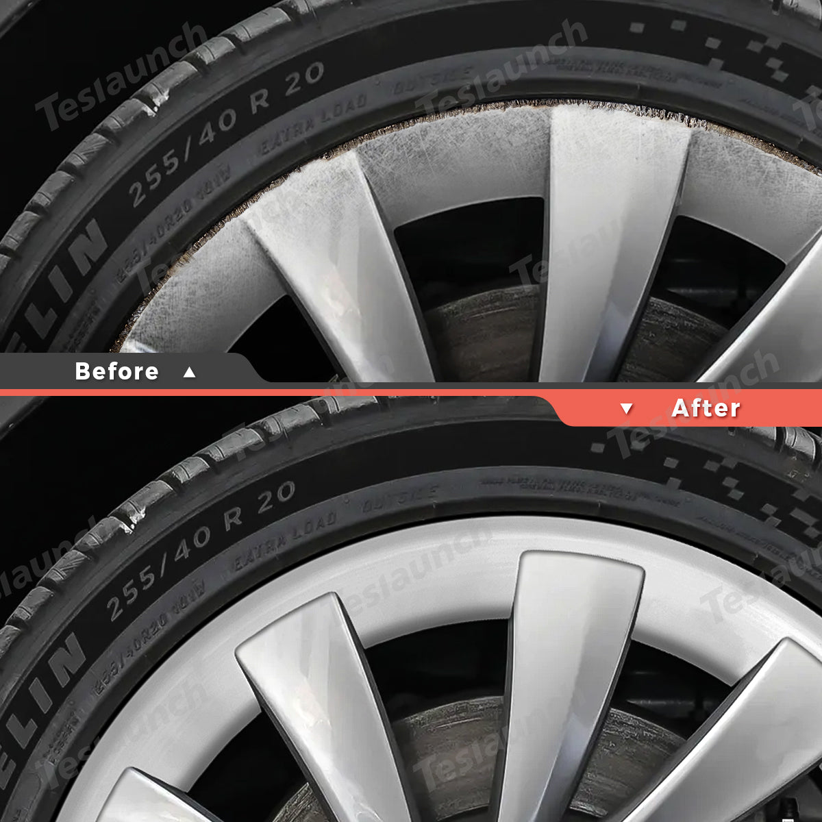 All-in-one Rim Protector for Tesla Model Y Juniper 20’’ Helix 2.0 Wheels