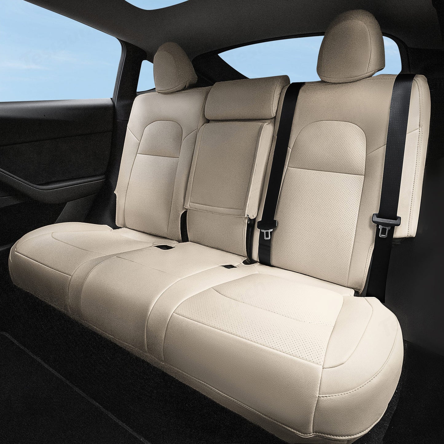 All-Inclusive 2018-2023 Model 3 Seat Cover for Tesla Rear Seats Only