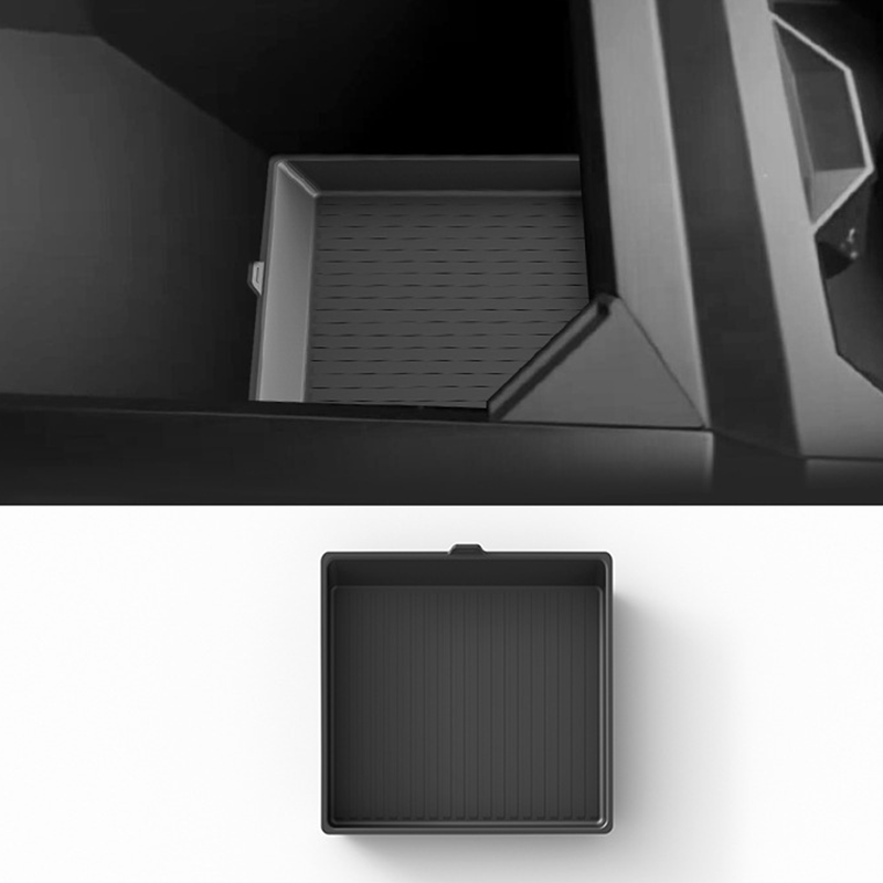 Silicone Armrest Anti-Slip Mat for Cybertruck Black