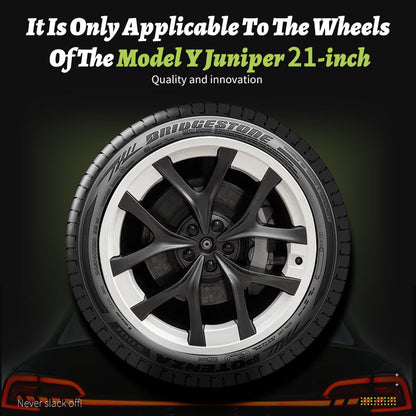 21 inch Rim Guard Hubcap Cover for Model Y Juniper Performance
