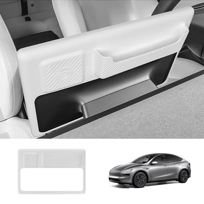 Multi-Functional Screen Protector Frame for Tesla Model Y Juniper 2025+ White