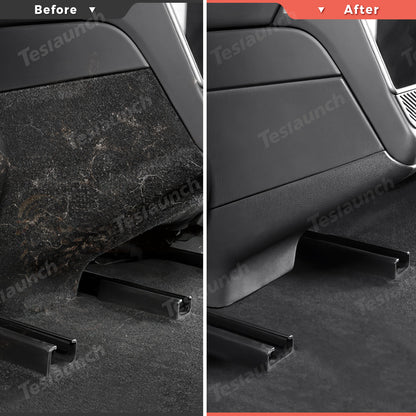 ABS Rear Center Console Protection Cover for Tesla Model Y Juniper 2025+