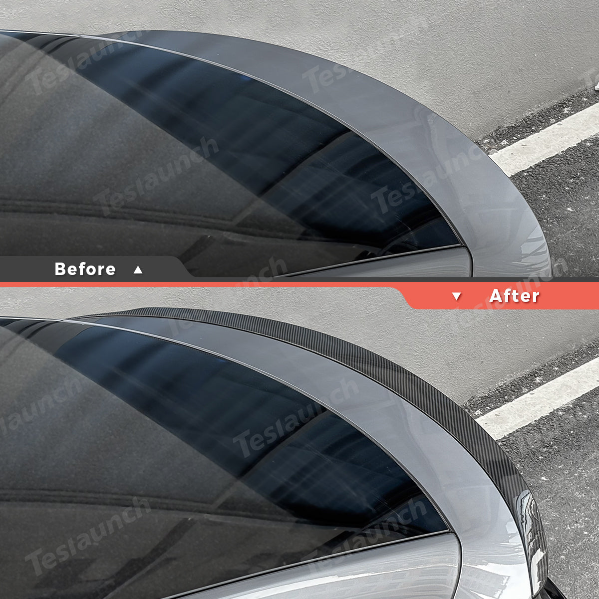 [Real Carbon Fiber] High-Performance Rear Spoiler for Tesla Model Y Juniper 2025+