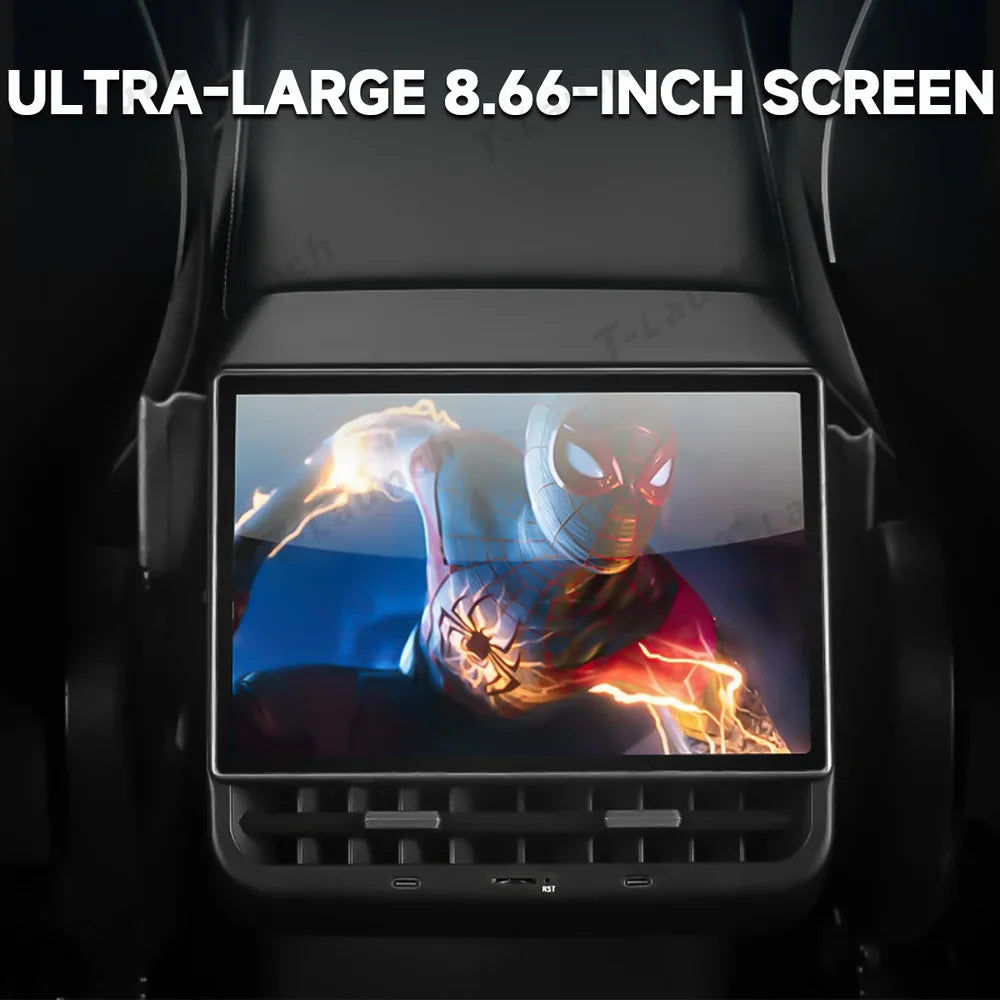 8.66-inch Large Rear Smart Display for Tesla Model 3 (2017-2023) / Model Y (2020-2024)
