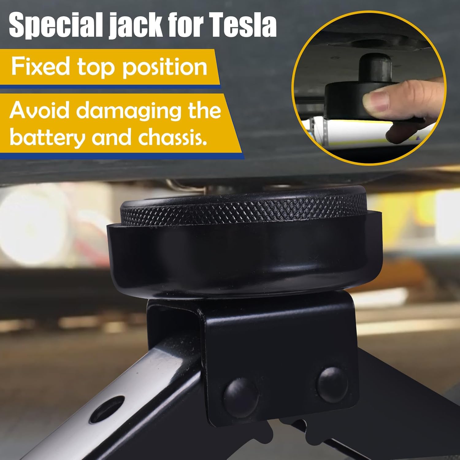 3 Ton Car Scissor Jack Kit for Tesla for Tesla Model 3/Y/S/X